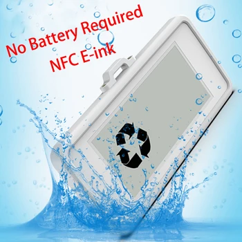 Батерията не се изисква, е-етикет на рафта, Размер на екрана 2,9 инча, електронна етикета на рафта, NFC, потребителски смарт цена