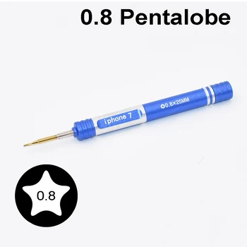 Новата Отвертка 0.8 Pentalobe Пентаграм Отвертка За iPhone 4 4S 5 5 6 7 Plus 6S Долния Винт Открити Инструменти за 1000 бр./лот