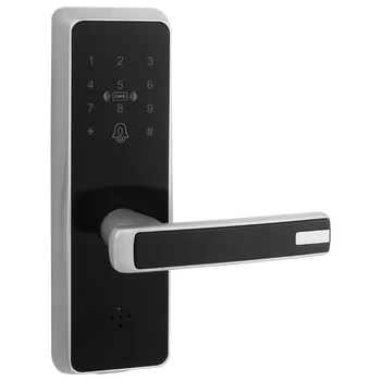Приложение за смартфон Locstar TTlock Sasha Electric Intelligent Wood Door Card Code Син зъб Безжичен интелигентен заключване