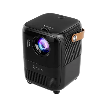 Umiio A008 умен преносим проектор, последната версия за домашно кино, led проектор Portatil поддържа 1080P